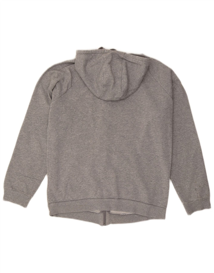UNDER ARMOUR Mens Zip Hoodie Sweater Small Grey