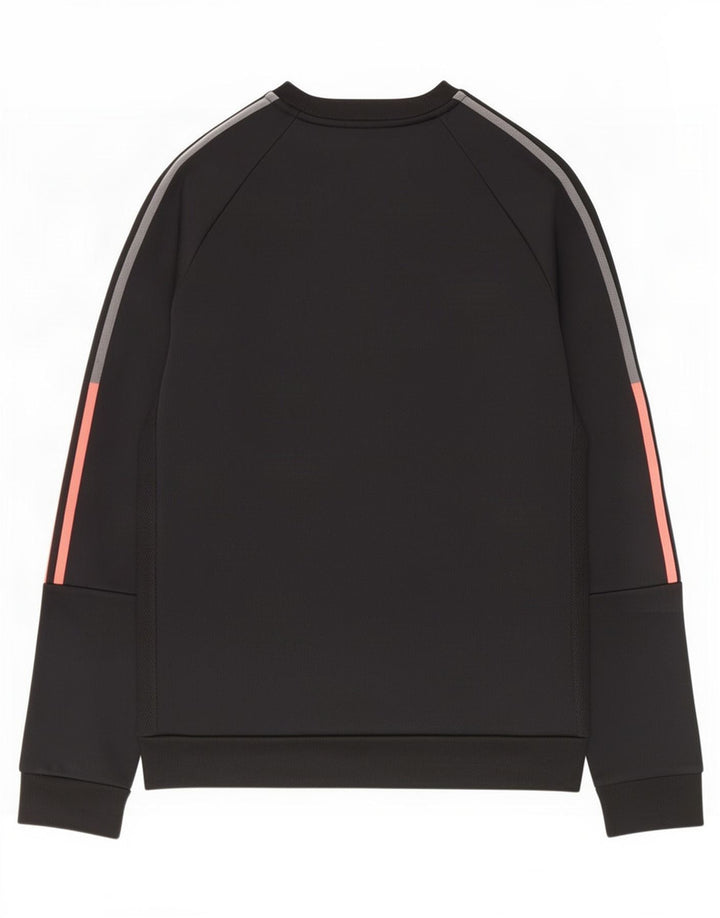 Adidas Mens Graphic Sweatshirt Jumper Medium Black Polyester