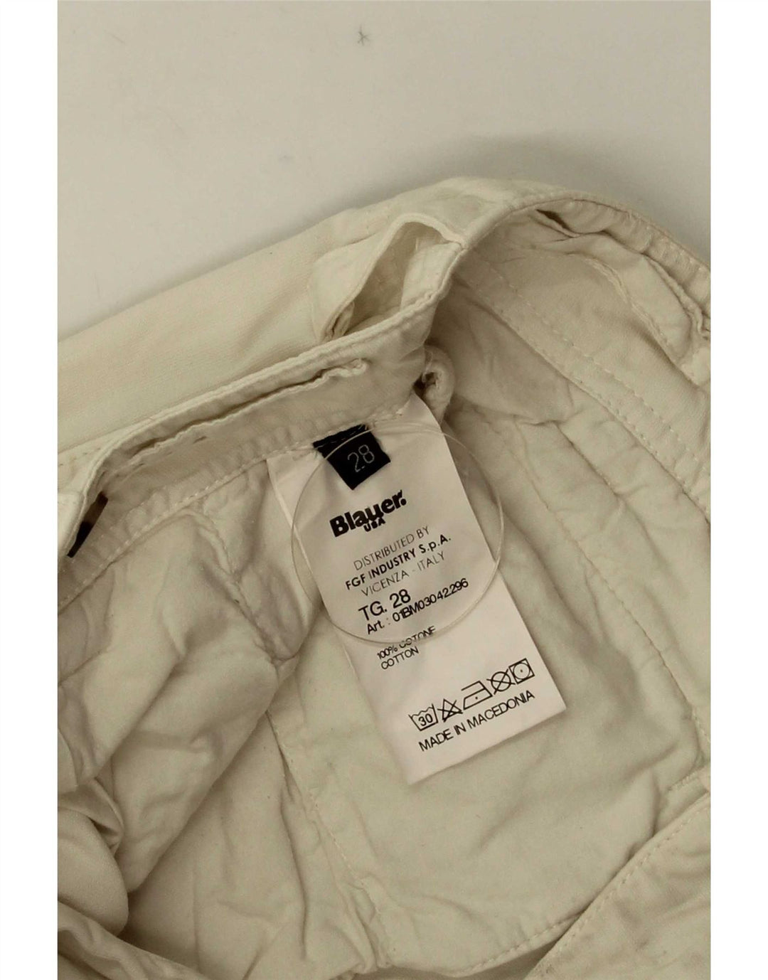 Blauer Mens Cargo Shorts W28 Medium Beige