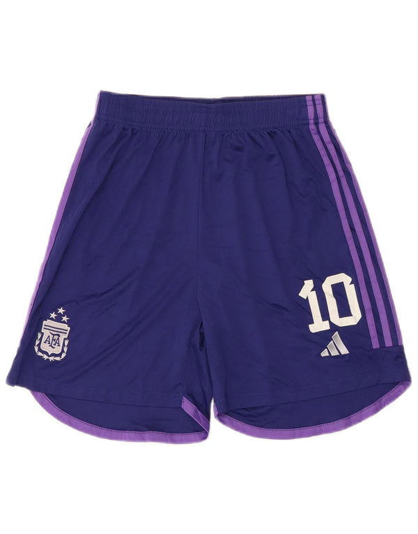 Adidas Mens Argentina National football Graphic Sport Shorts Medium Purple