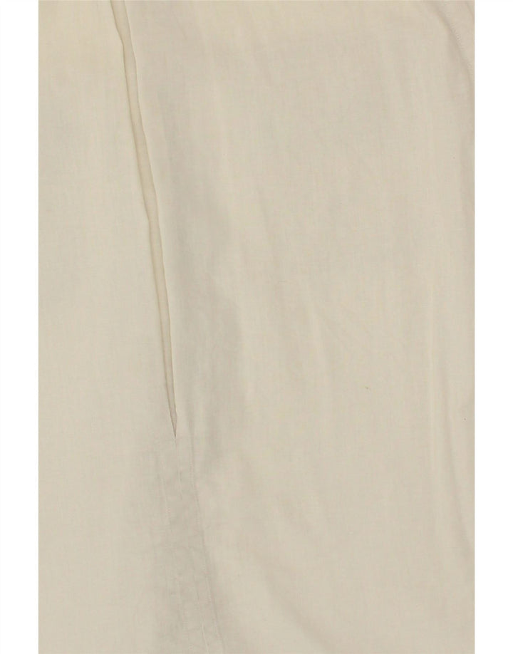 TRUSSARDI JEANS Mens Short Sleeve Shirt XL White Vintage Trussardi Jeans and Second-Hand Trussardi Jeans from Messina Hembry 
