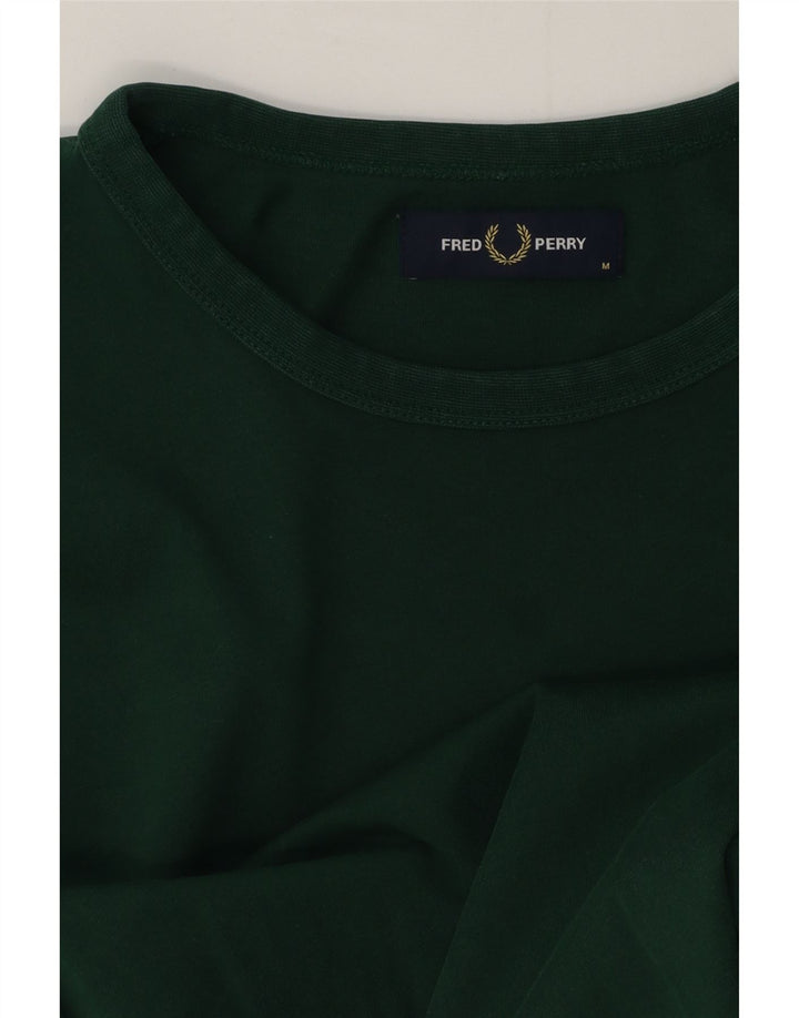 Fred Perry Mens T-Shirt Top Medium Green