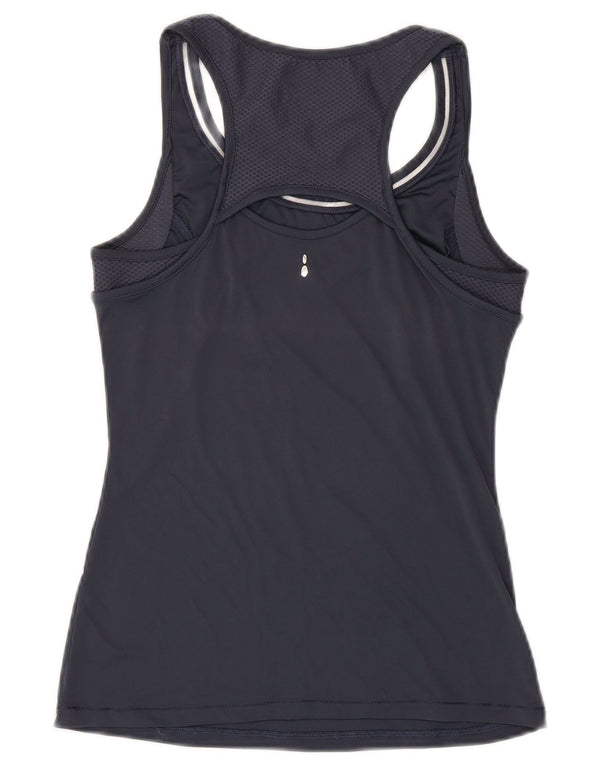 Lotto Womens Vest Top UK 8 Small Navy Blue