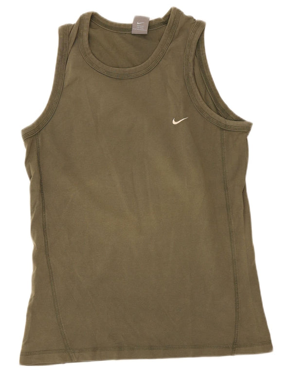 Nike Mens Vest Top UK 42/44 Large Khaki
