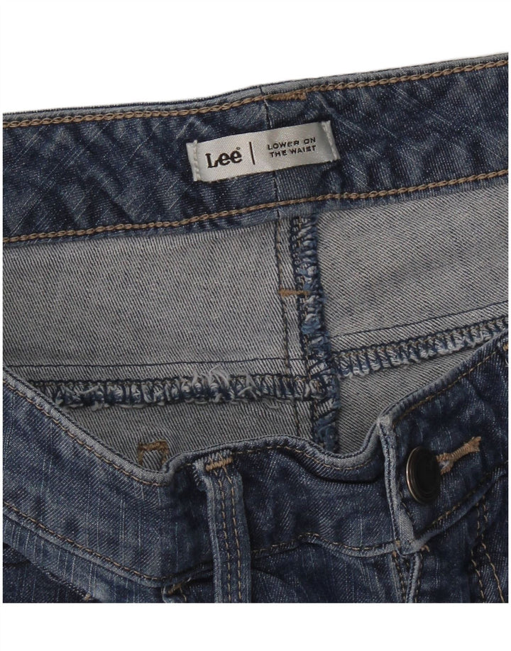 LEE Womens Capri Jeans W30 L19 Blue
