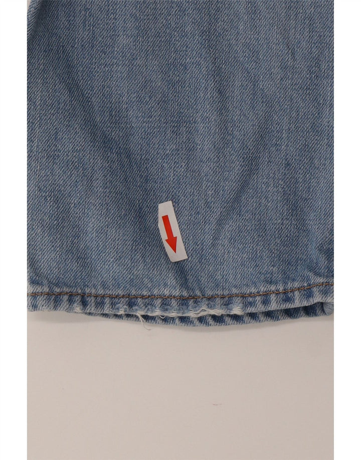 Armani Mens Slim Jeans W32 L30 Blue Cotton