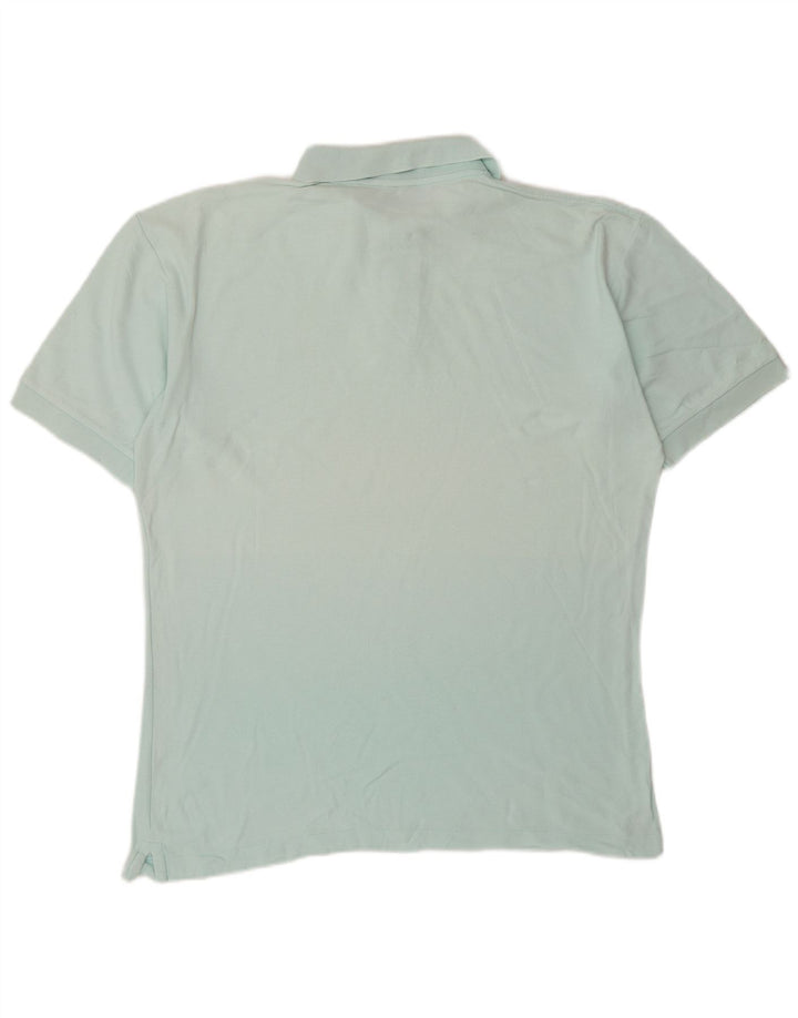 FILA Mens Polo Shirt IT 48 Medium Blue