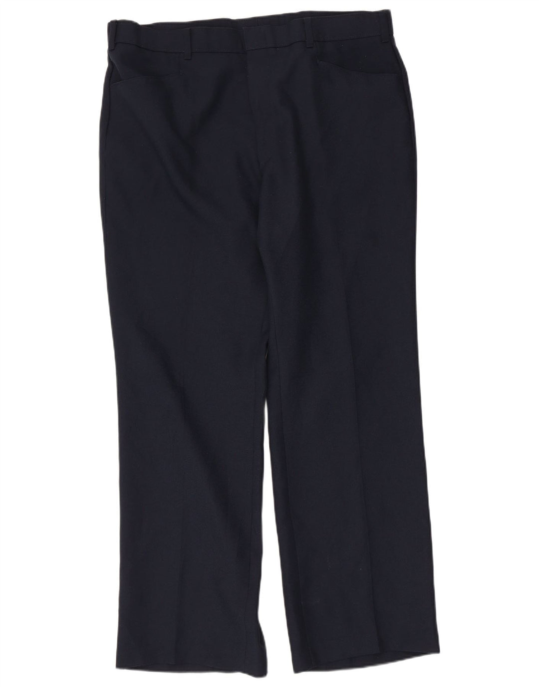 LEVI'S Mens Action Slacks Straight Casual Trousers W38 L30 Navy Blue