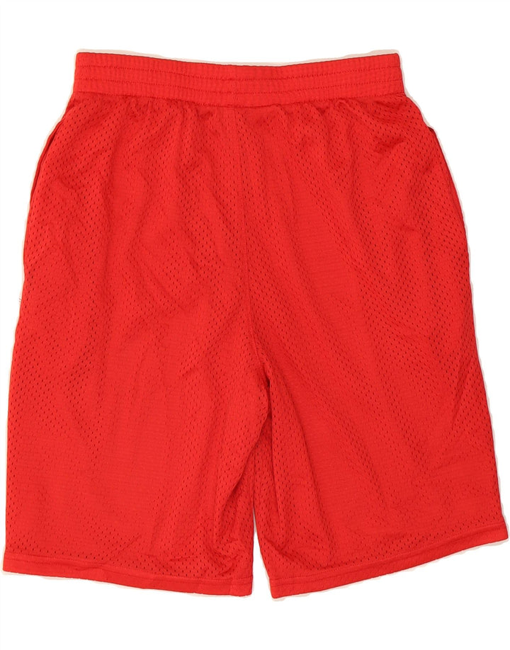 CHAMPION Boys Sport Shorts 13-14 Years XL Red Polyester Vintage Champion and Second-Hand Champion from Messina Hembry 