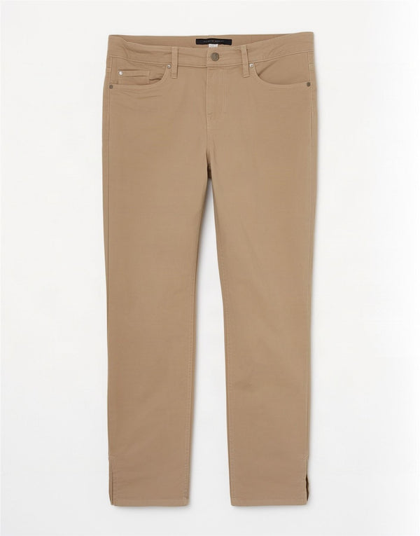 Tommy Hilfiger Womens Slim Cropped Trousers US 12 Large W32 L26 Beige