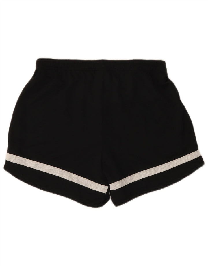 Nike Womens Sport Shorts UK 8 Small Black Colourblock Polyester