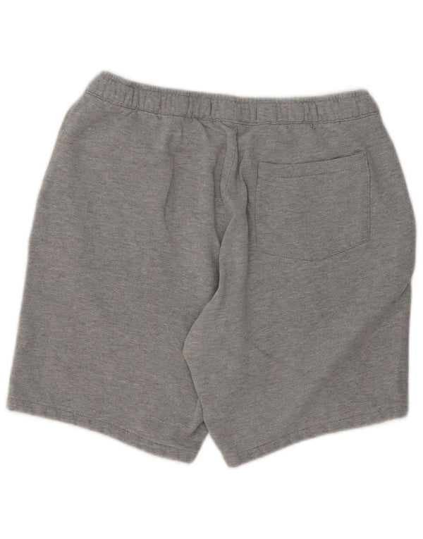 French Connection Mens Sport Shorts Medium Grey Flecked Polyester
