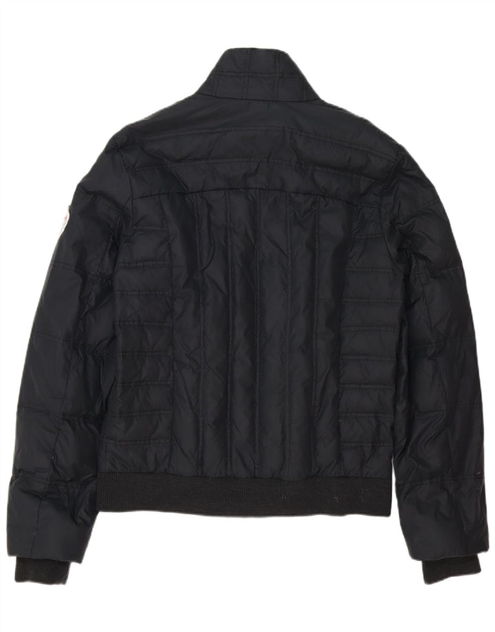 Zu Elements Mens Padded Jacket UK 42 XL Navy Blue Polyester