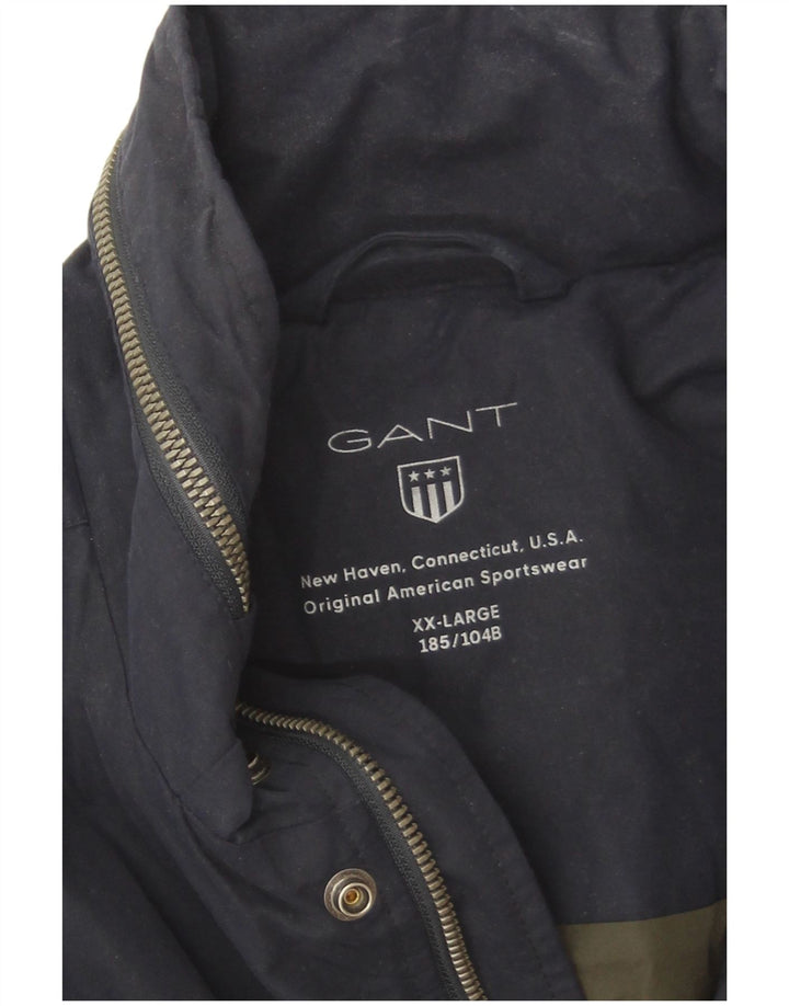 Gant Mens Utility Jacket UK 44 2XL Navy Blue