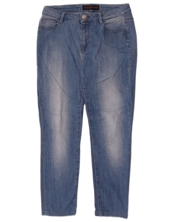Trussardi Womens Cropped Jeans W28 L26 Blue