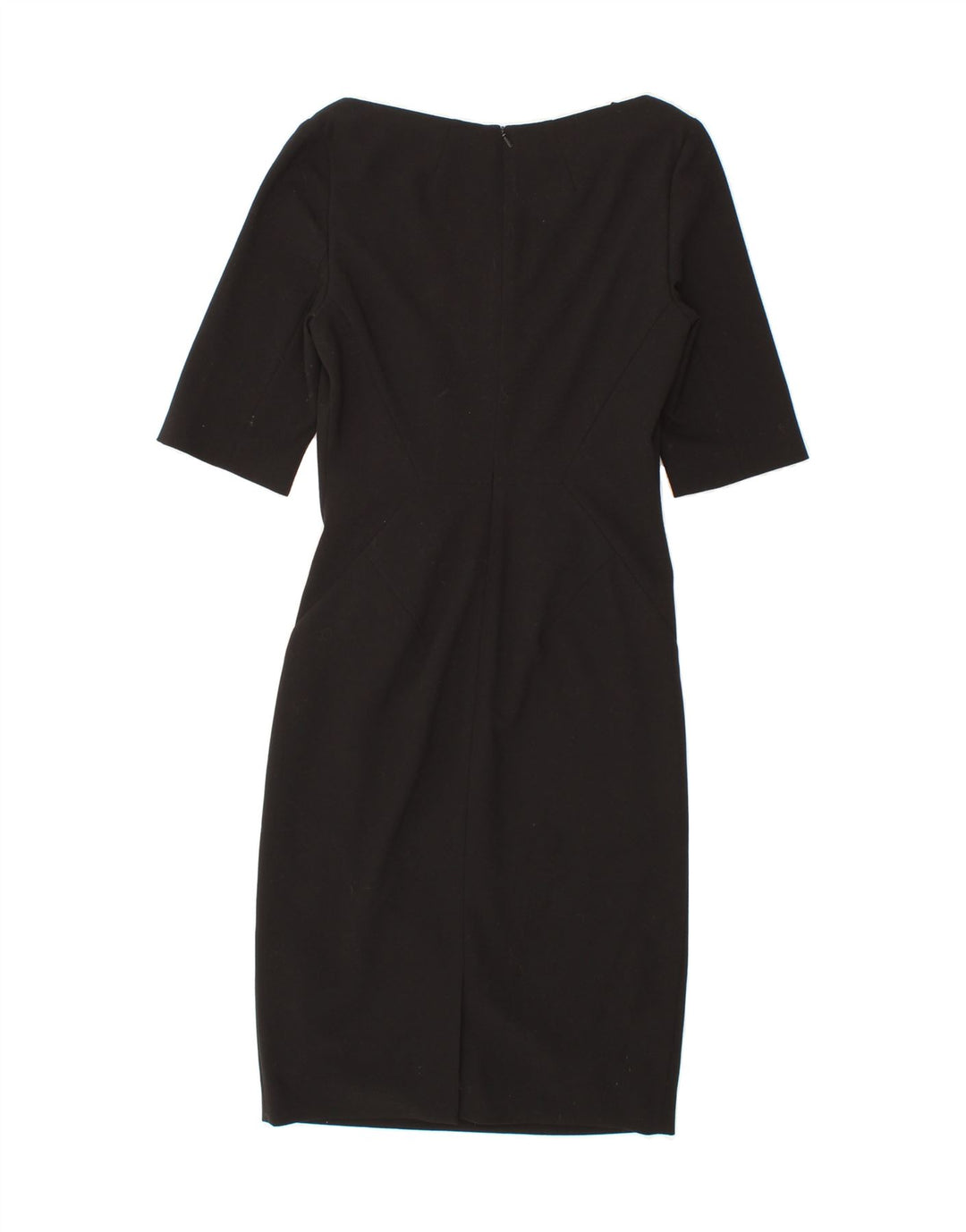 L.K. BENNETT Womens Maxi Sheath Dress UK 8 Small  Black Polyester Vintage L.K. Bennett and Second-Hand L.K. Bennett from Messina Hembry 