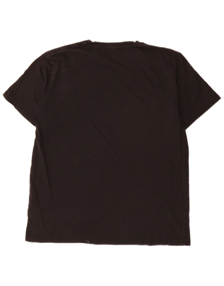 Alpha Industries Mens T-Shirt Top Large Black