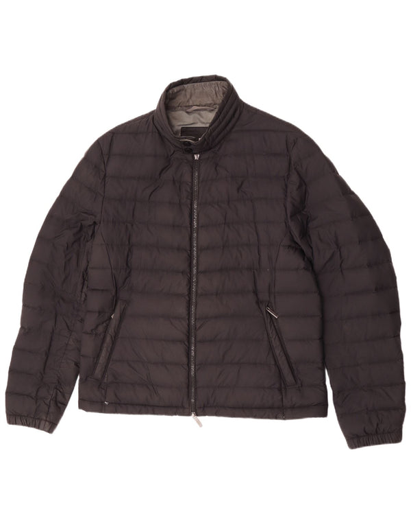 Hugo Boss Mens Padded Jacket EU 50 Large Black Polyamide