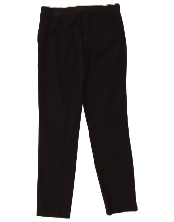 Zara Womens Slim Chino Trousers Medium W28 L27 Black