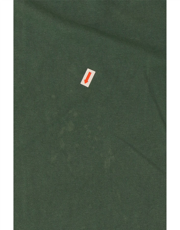 Kappa Mens Polo Shirt Large Green Cotton