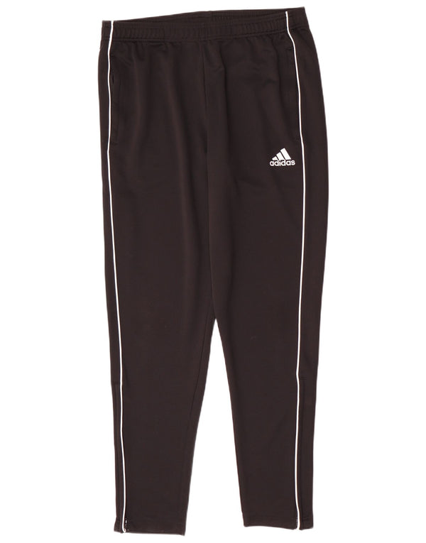 Adidas Mens Tracksuit Trousers Large Black Polyester