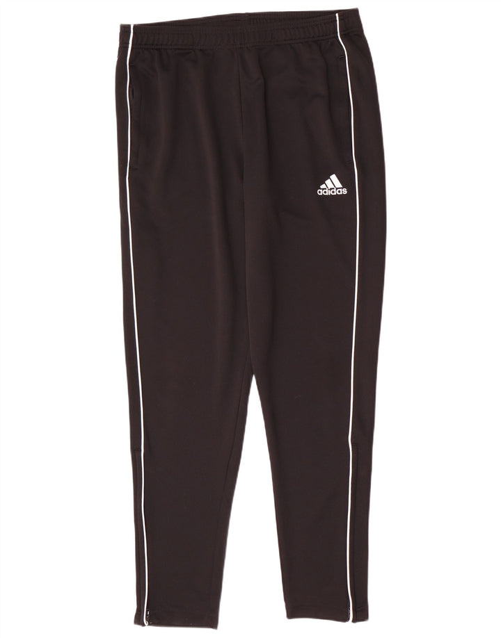 Adidas Mens Tracksuit Trousers Large Black Polyester
