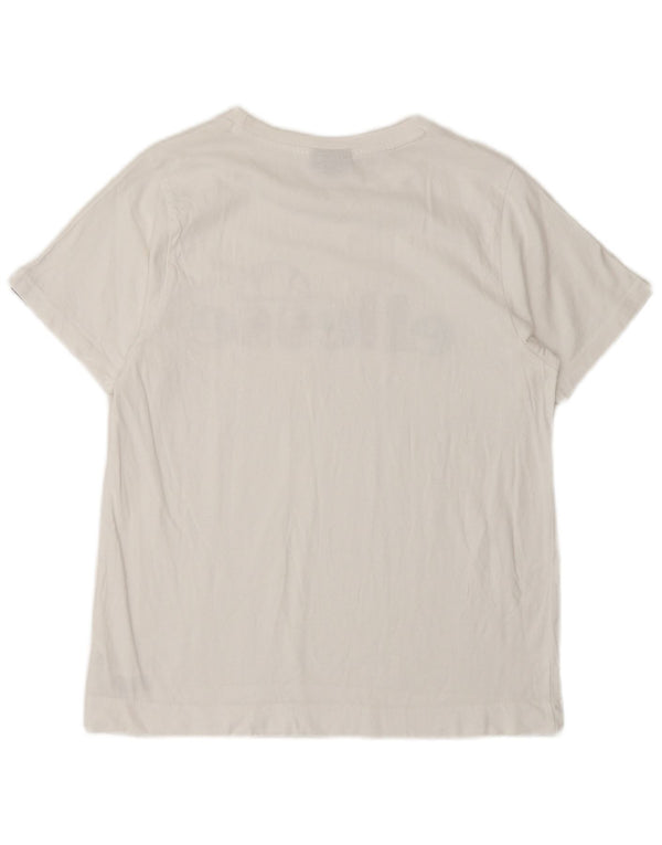 ELLESSE Girls Graphic T-Shirt Top 12-13 Years White Cotton