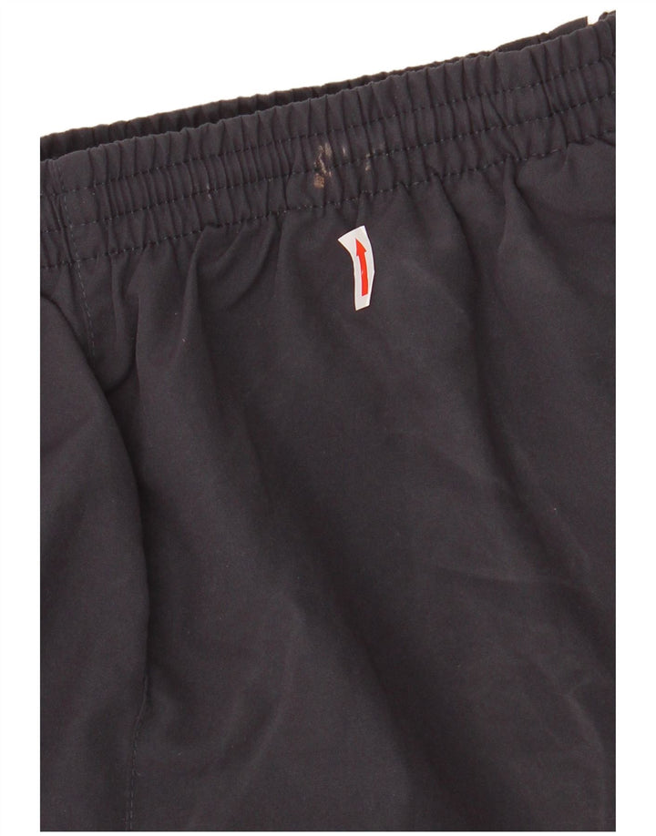 ADIDAS Boys Tracksuit Trousers 15-16 Years Grey Polyester