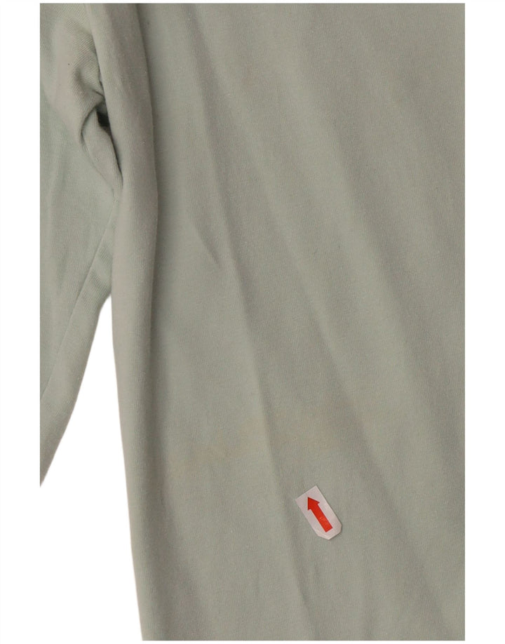 ADIDAS Womens Top Long Sleeve UK 4 XS  Green