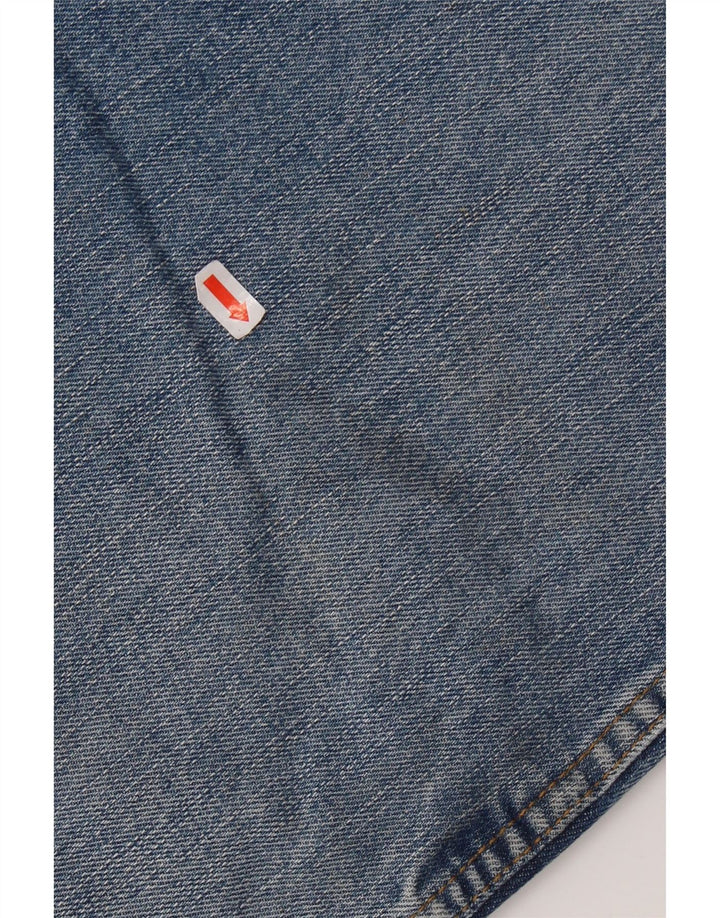WRANGLER Mens Ohio Straight Jeans W38 L34  Blue Cotton
