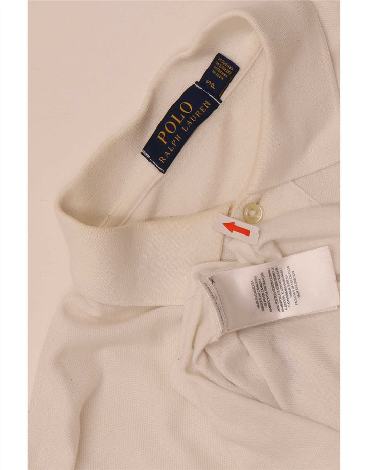 Polo Ralph Lauren Mens Shirt Small White Cotton