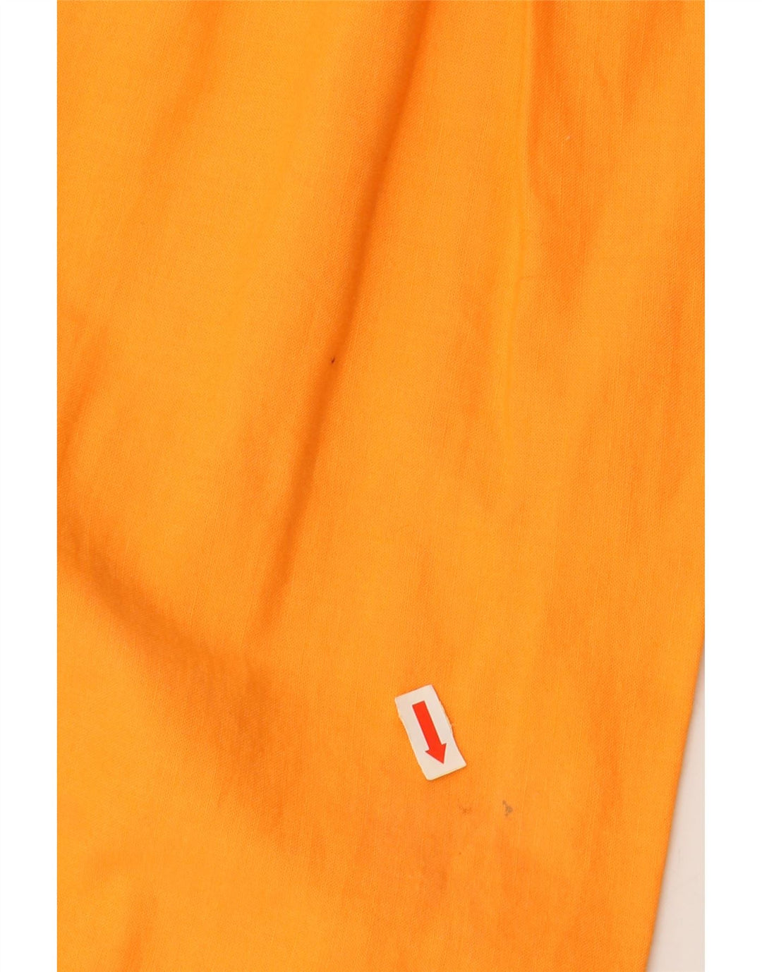 VINTAGE Girls A-Line Skirt 12-13 Years W30  Orange Cotton