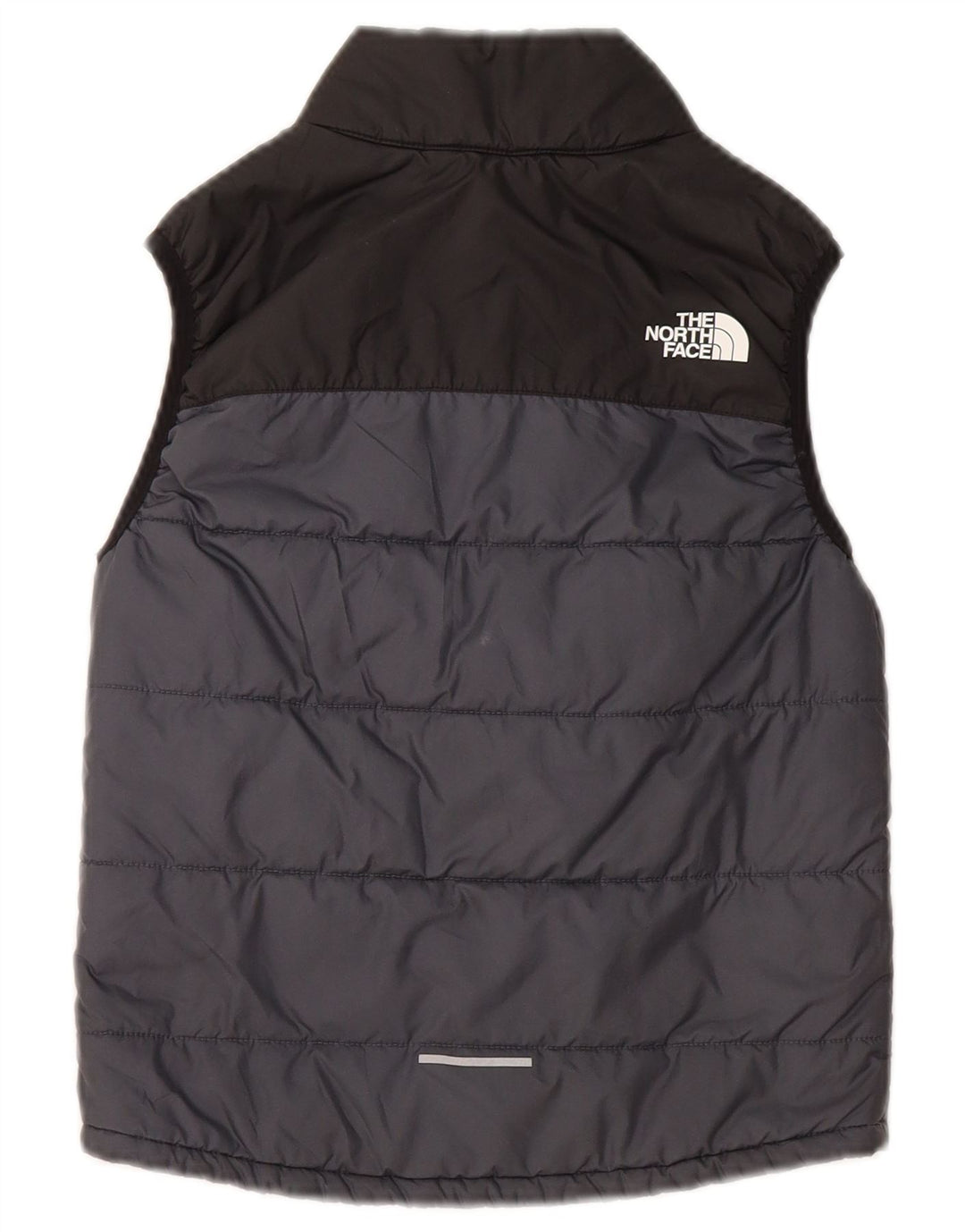 The North Face Boys Padded Gilet 7-8 Years Small Grey Colourblock Polyester