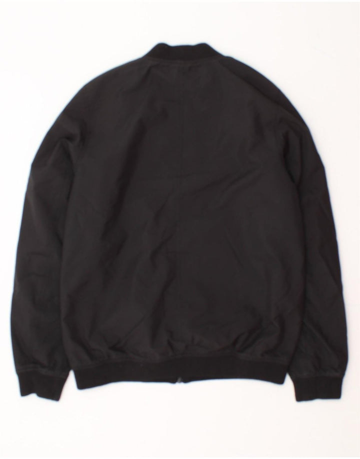 VANS Mens Graphic Tracksuit Top Jacket Small Black Vintage Vans and Second-Hand Vans from Messina Hembry 