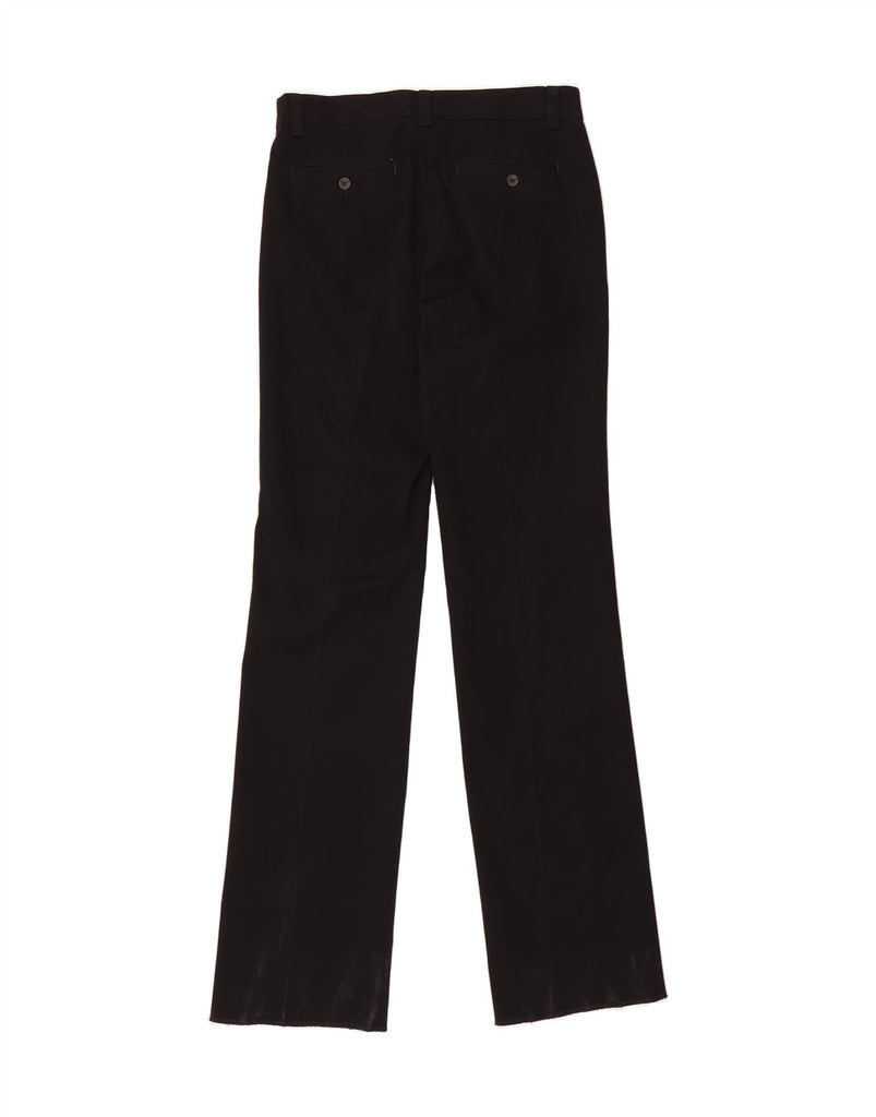 EDDIE BAUER Womens Classic Fit Straight Chino Trousers  W31 L38 Black Vintage Eddie Bauer and Second-Hand Eddie Bauer from Messina Hembry 