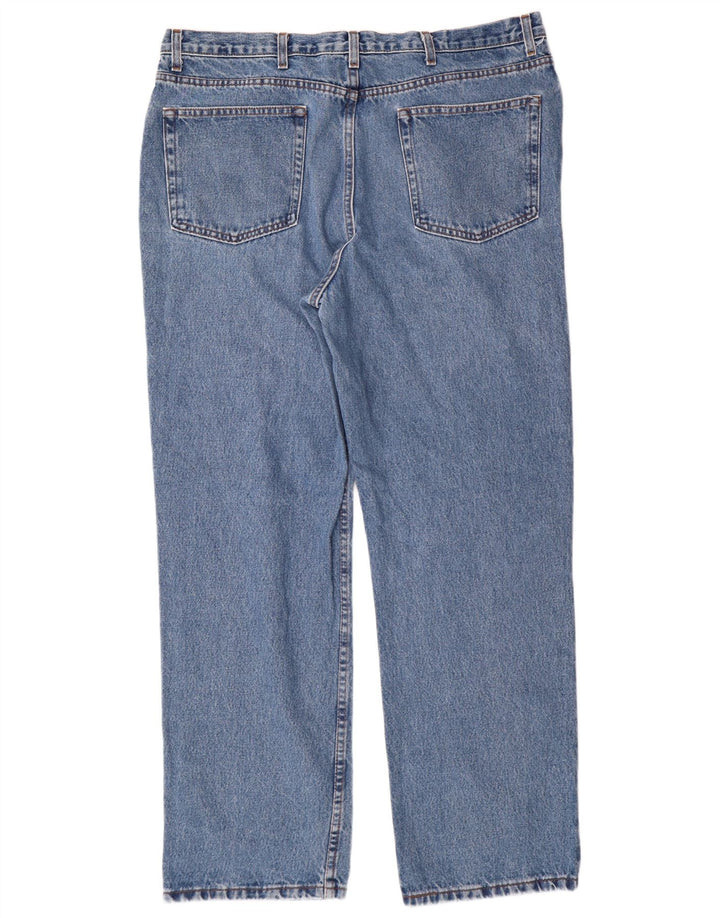 Eddie Bauer Mens Loose Jeans W40 L32 Blue Cotton