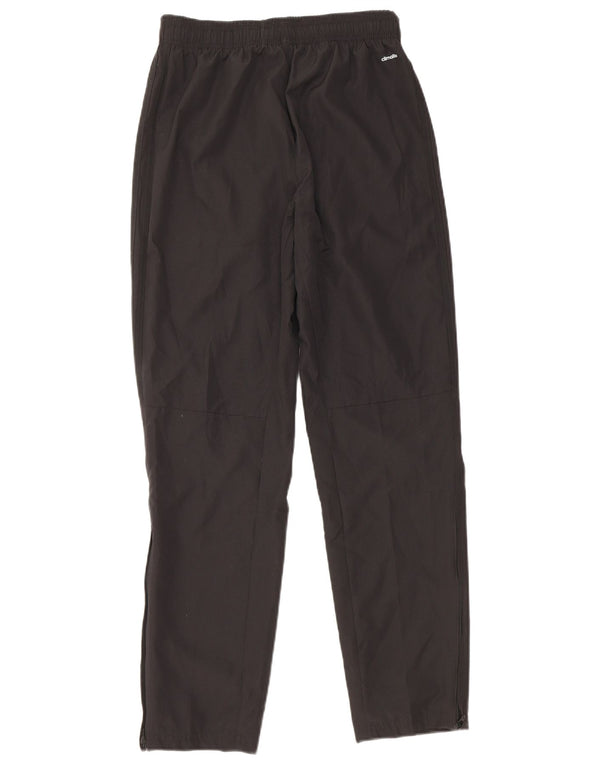 Adidas Boys Climalite Tracksuit Trousers 13-14 Years  Black Polyester
