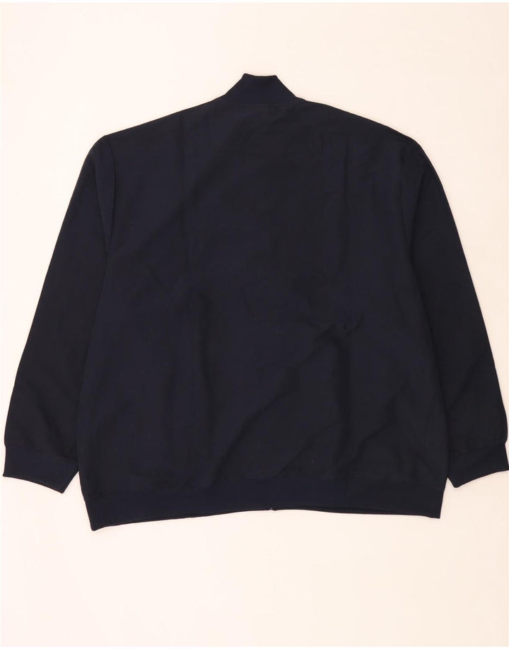 Adidas Mens Tracksuit Top Jacket 2XL Navy Blue Polyester