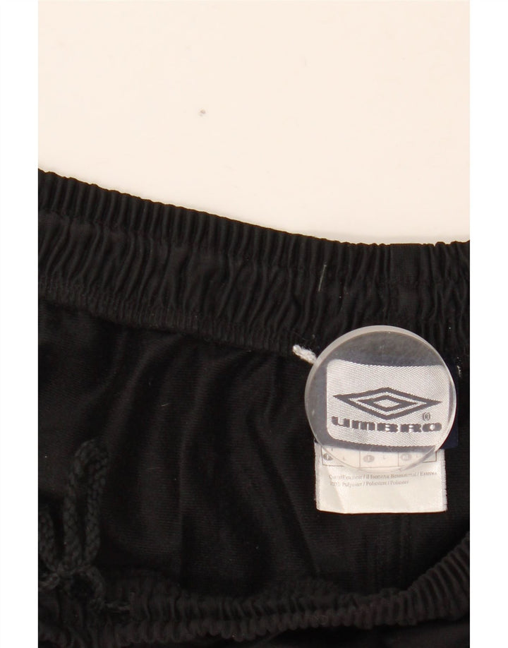 UMBRO Mens Tracksuit Trousers Large Black