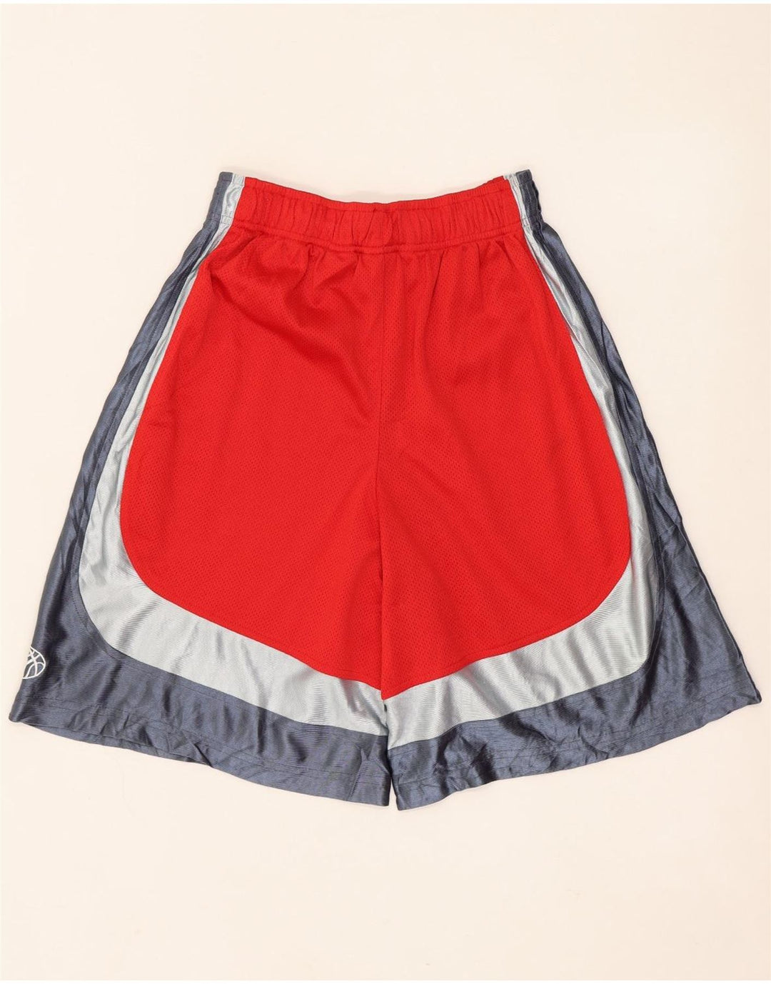RUSSELL ATHLETIC Boys Sport Shorts 14-15 Years Large Red Colourblock