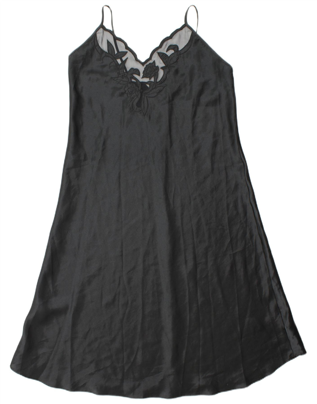 ST. BERNARD Womens Slip Dress UK 16 Large Black Polyester