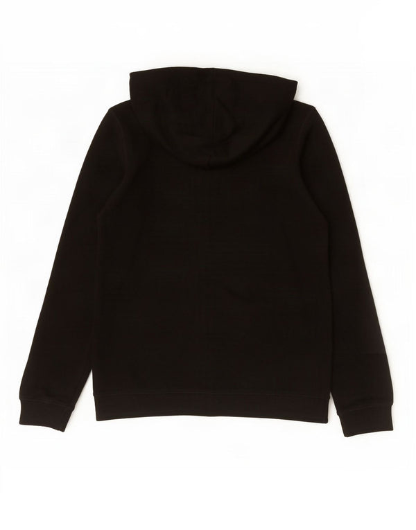 Guess Boys Zip Hoodie Sweater 13-14 Years Black Cotton