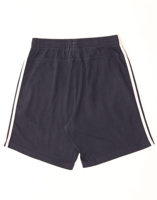 Adidas Mens Sport Shorts Medium Navy Blue Cotton