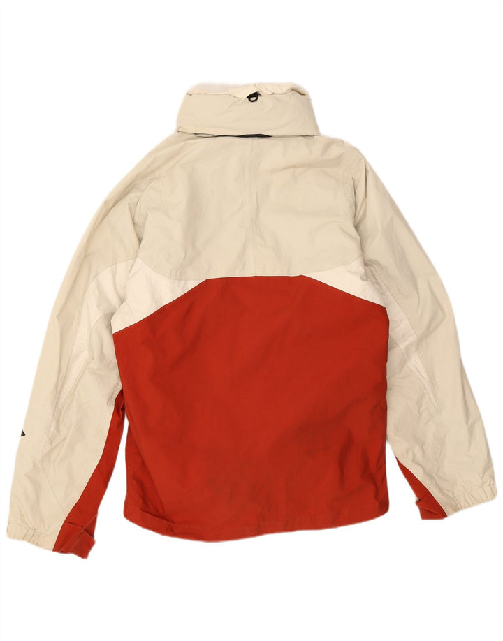 Columbia Mens Titanium Ski Jacket UK 36 Small Red Colourblock Nylon