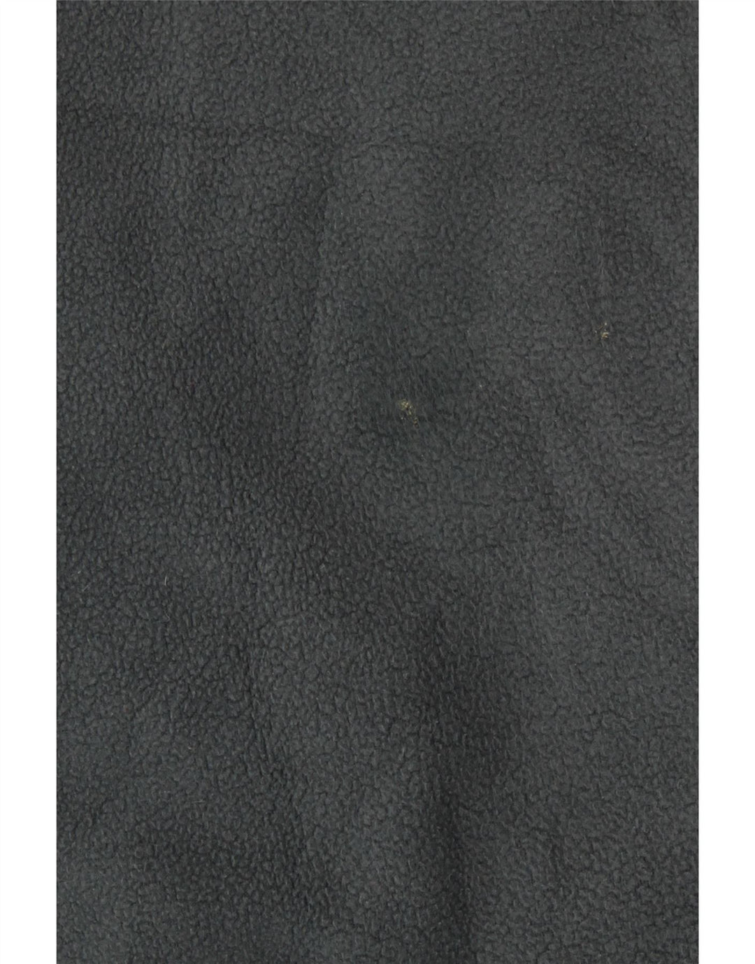 VINTAGE Mens Button Neck Fleece Jumper XL Grey Colourblock Polyester