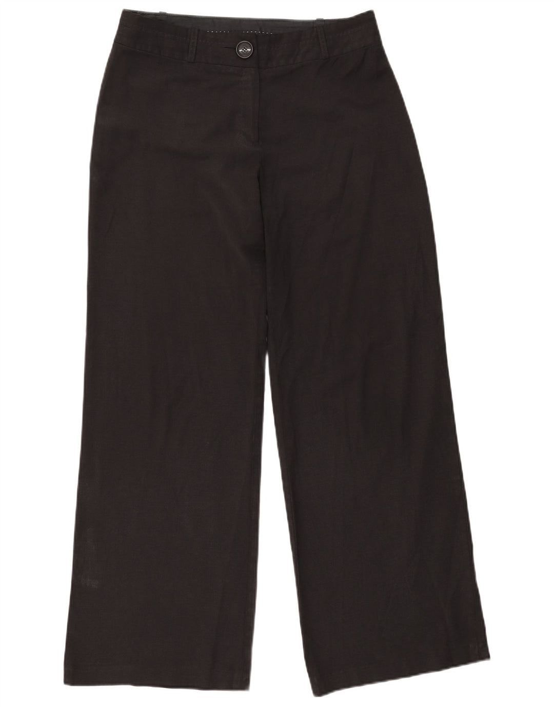 Laura Ashley Womens Casual Trousers UK 12 Medium W30 L31 Black Polyester