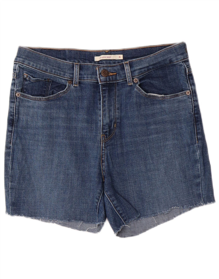 Levi's Womens 501 Denim Shorts US 8 Medium W29 Blue Cotton Classic