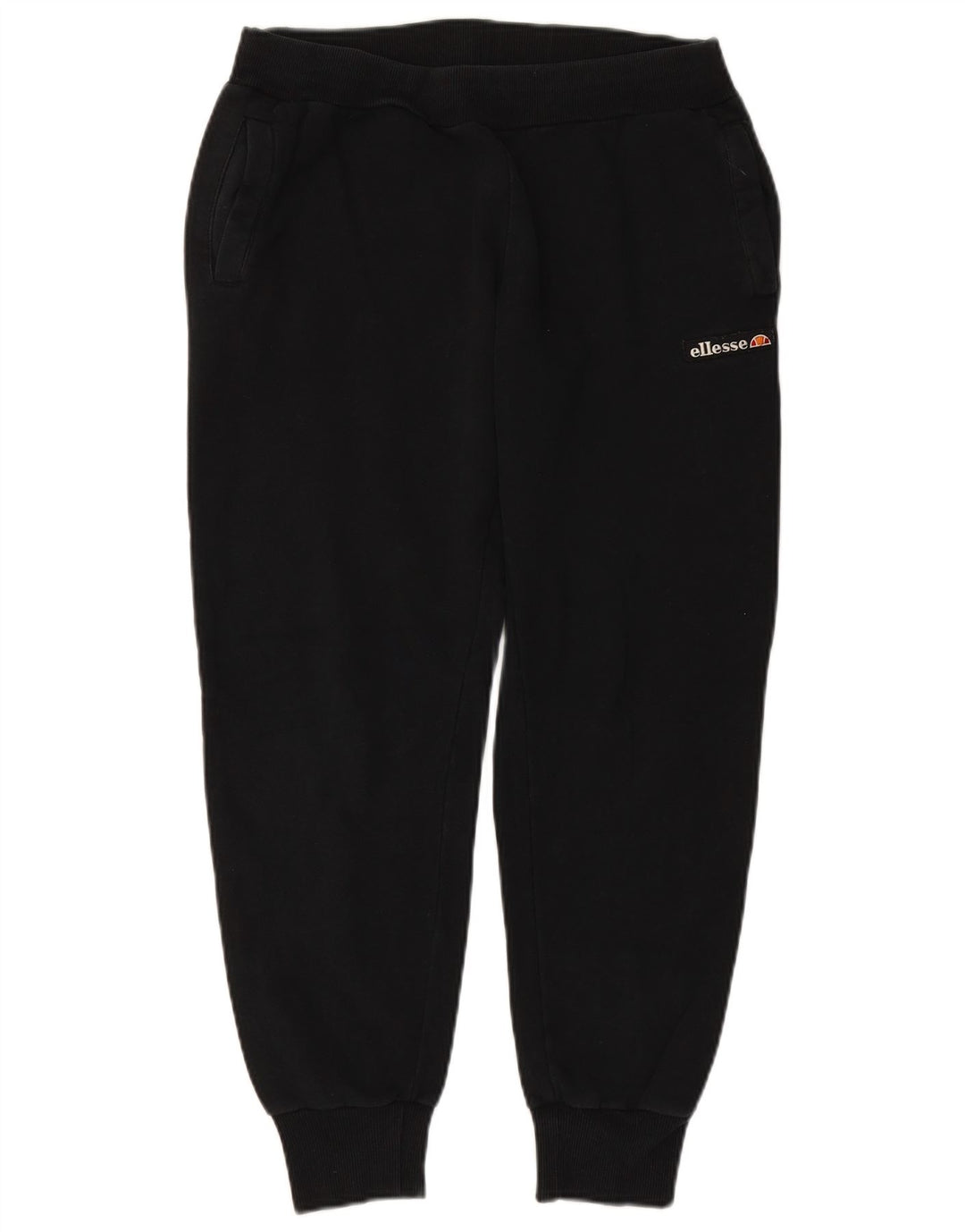 ELLESSE Womens Tracksuit Trousers Joggers UK 14 Medium  Black