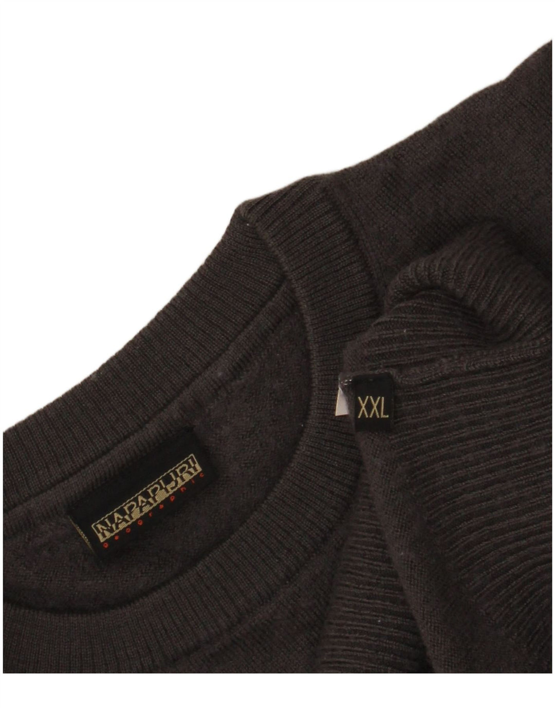 NAPAPIJRI Womens Crew Neck Jumper Sweater UK 20 2XL Grey