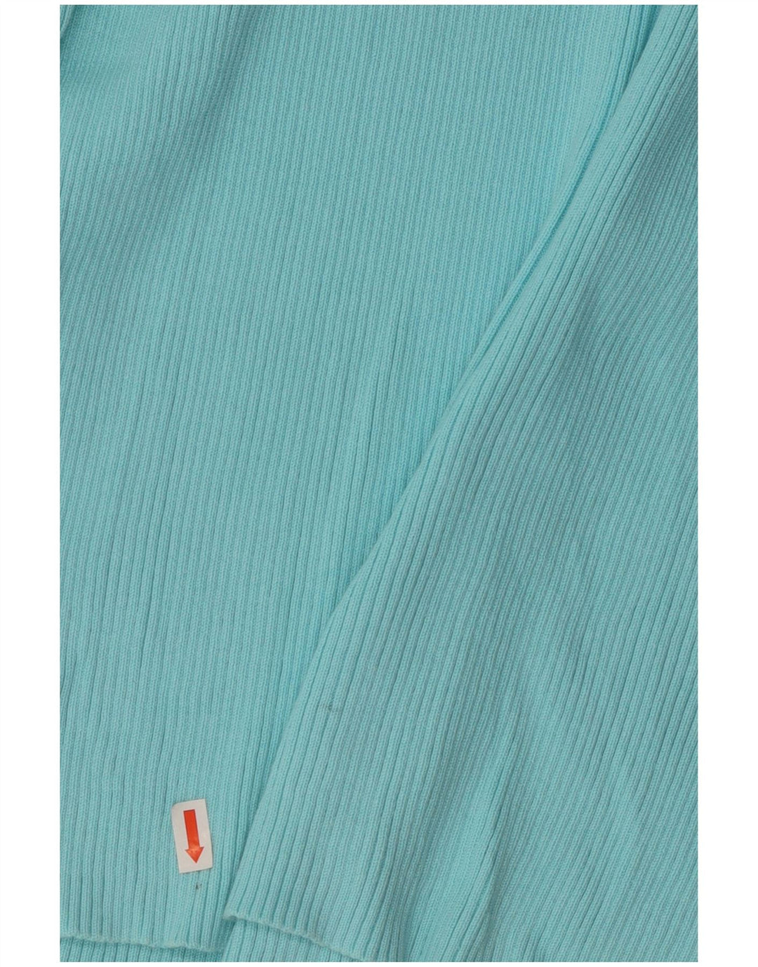 RALPH LAUREN Womens Roll Neck Jumper Sweater UK 14 Large Blue Cotton